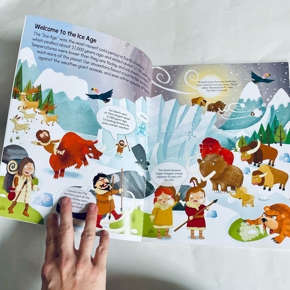 NWT Sticker History Ice Age History Sticker Book - Picture 3 of 5